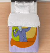Singing Man Duvet Cover - Beyond T-shirts